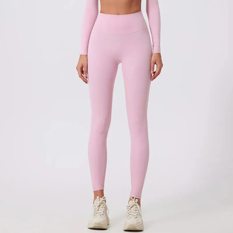 Hearuisavy High Waist Workout Leggings Quick-Dry Yoga Pants