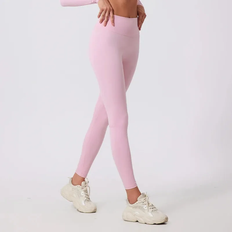 Hearuisavy High Waist Workout Leggings Quick-Dry Yoga Pants