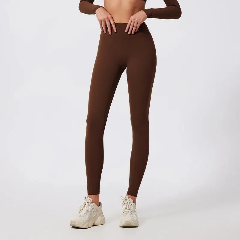 Hearuisavy High Waist Workout Leggings Quick-Dry Yoga Pants