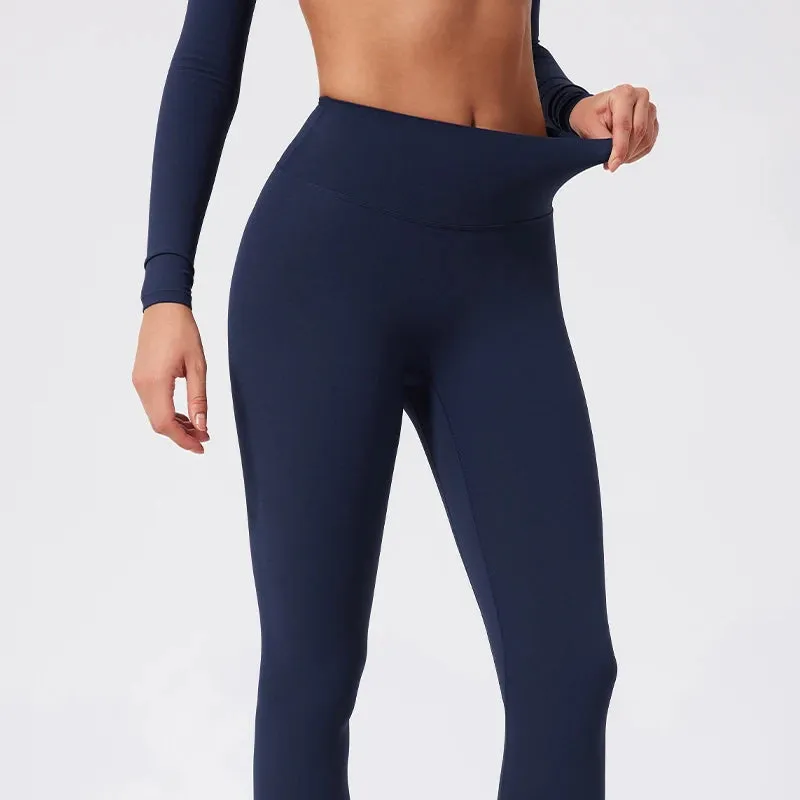 Hearuisavy High Waist Workout Leggings Quick-Dry Yoga Pants