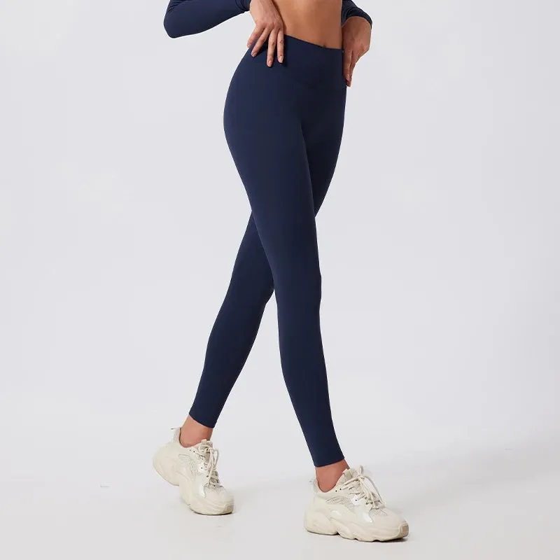 Hearuisavy High Waist Workout Leggings Quick-Dry Yoga Pants
