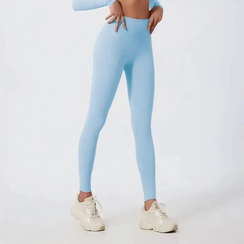 Hearuisavy High Waist Workout Leggings Quick-Dry Yoga Pants