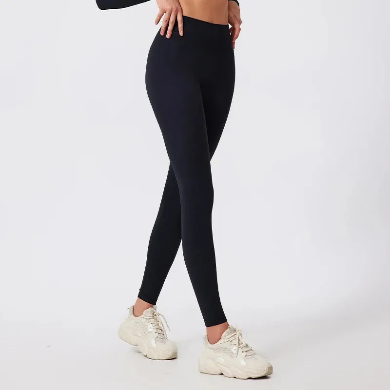 Hearuisavy High Waist Workout Leggings Quick-Dry Yoga Pants