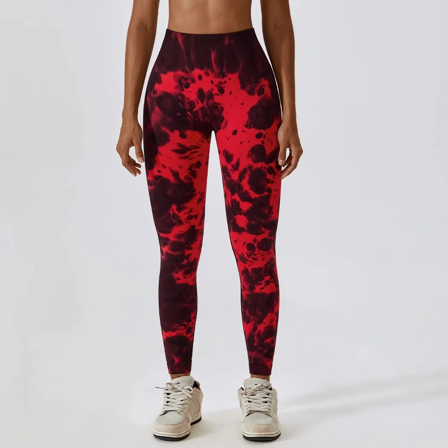 Hearuisavy Seamless Push Up Women Running Fitness Workout Tights Yoga Clothes Sports Leggings