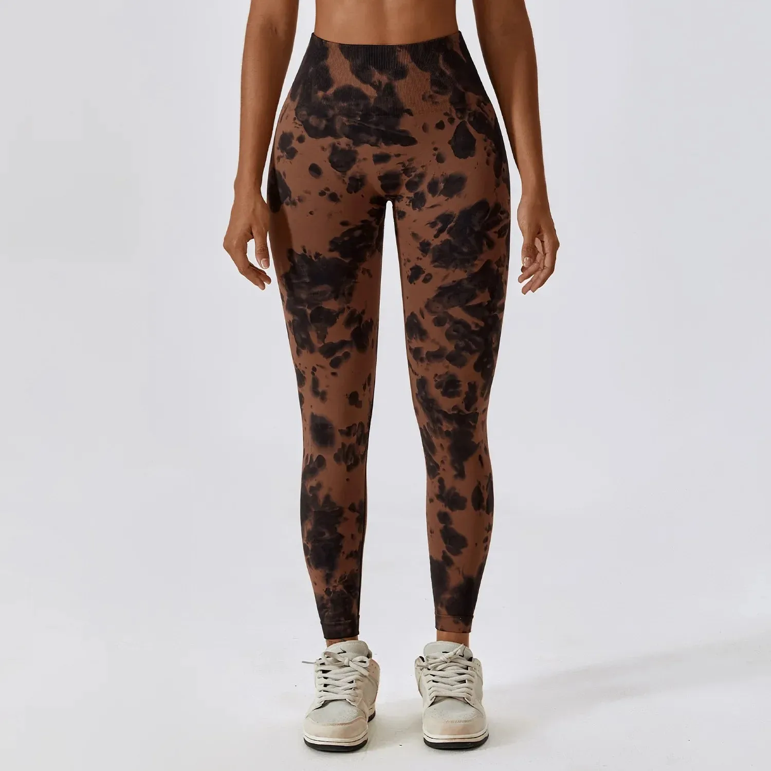 Hearuisavy Seamless Push Up Women Running Fitness Workout Tights Yoga Clothes Sports Leggings