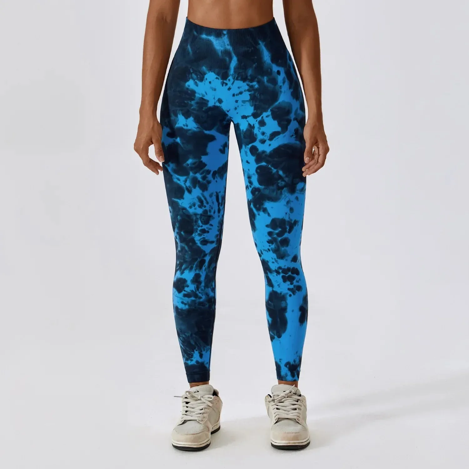 Hearuisavy Seamless Push Up Women Running Fitness Workout Tights Yoga Clothes Sports Leggings