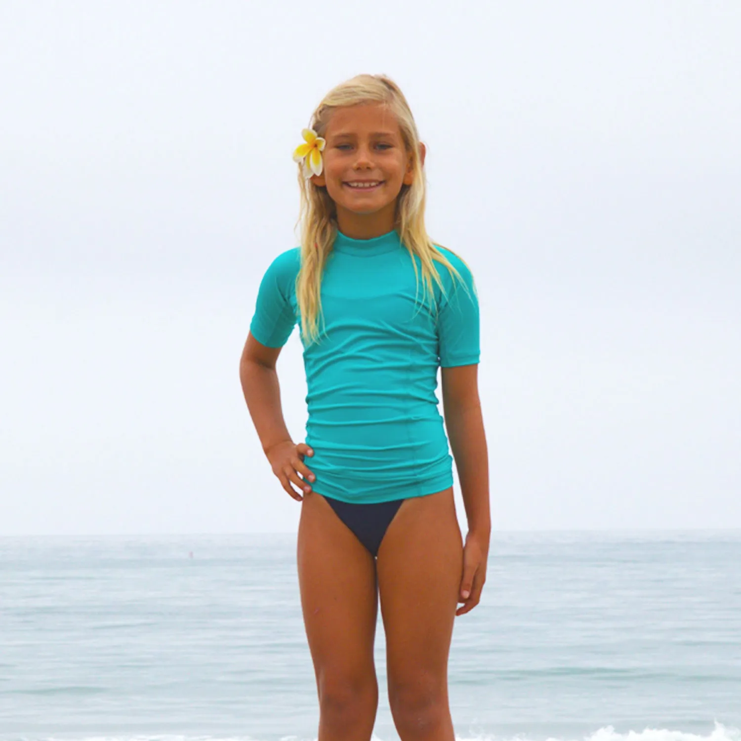 JG Short Sleeve UV Protective Rashguard Sun Shirt (runs small)