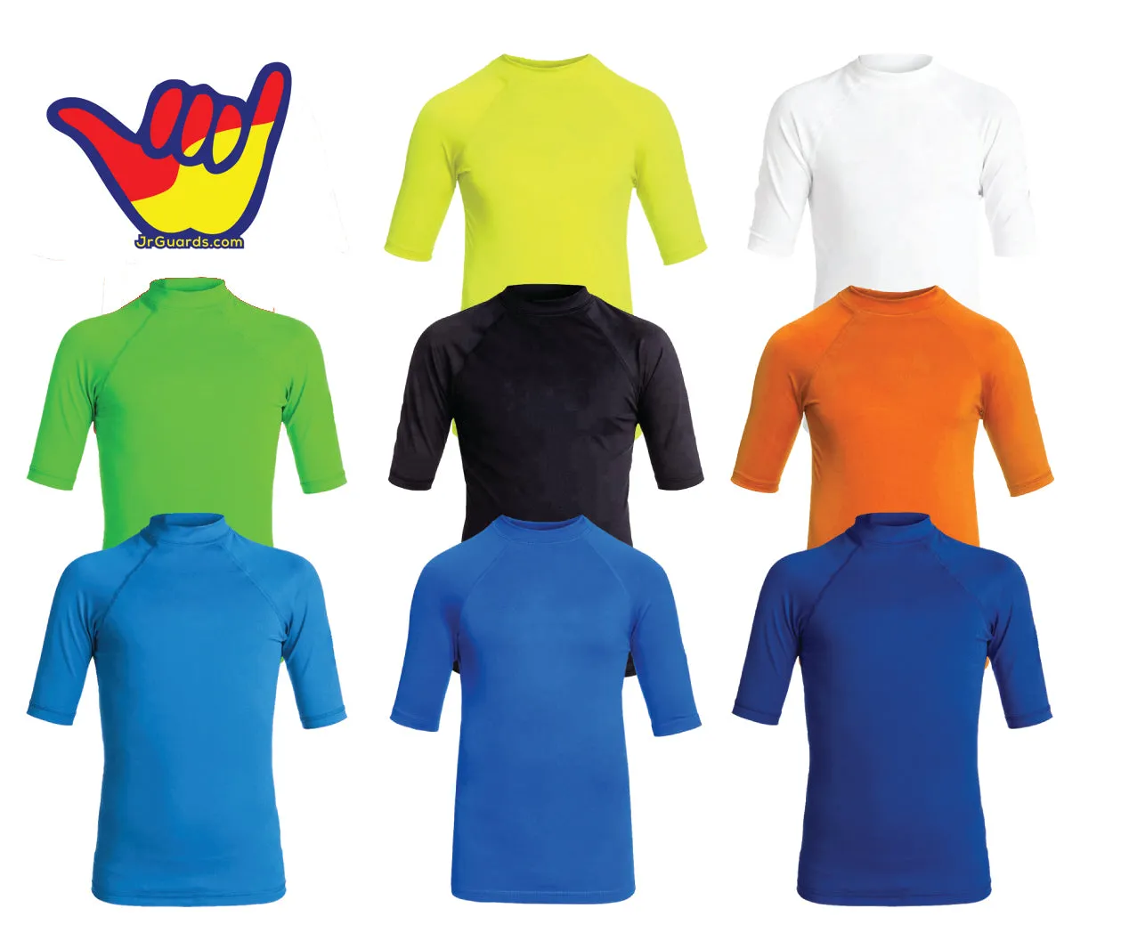 JG Short Sleeve UV Protective Rashguard Sun Shirt (runs small)