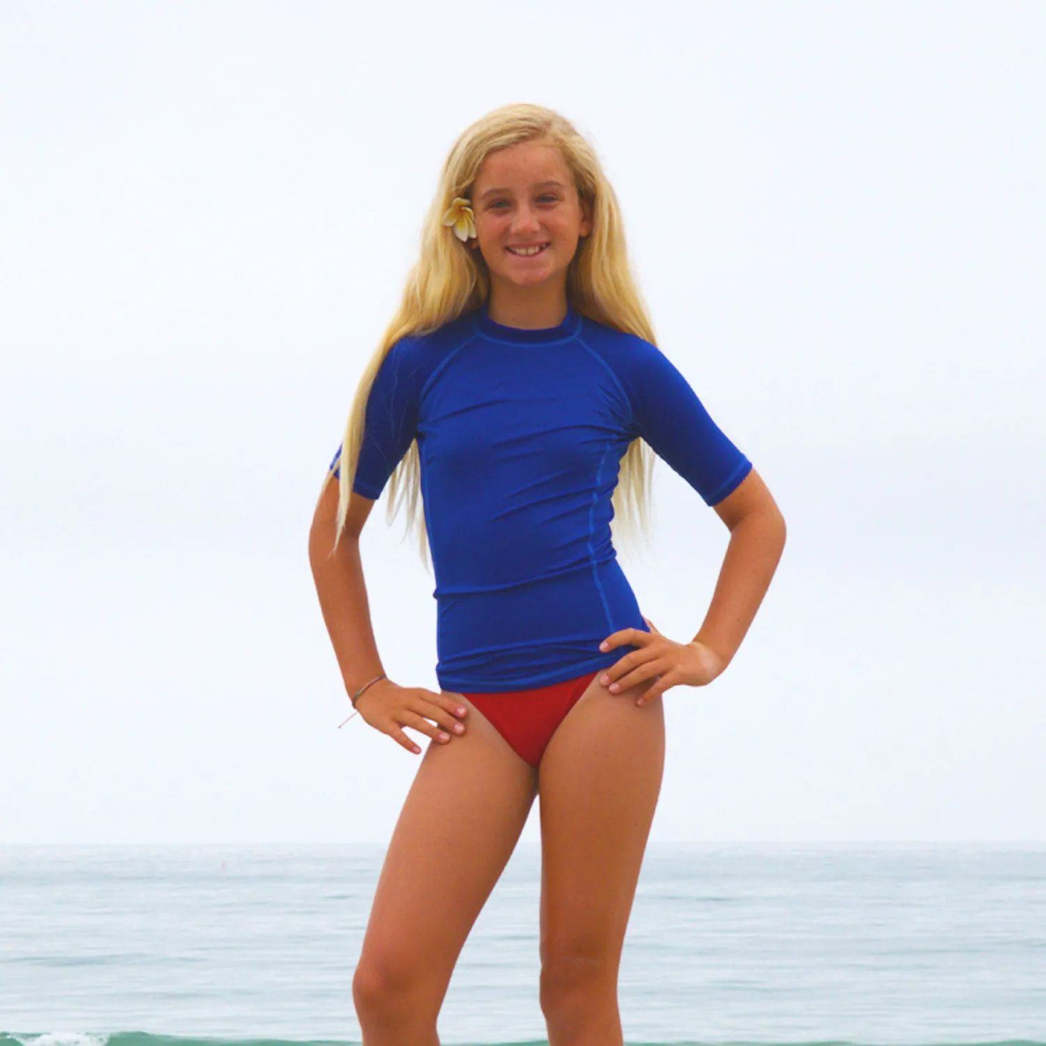 JG Short Sleeve UV Protective Rashguard Sun Shirt (runs small)