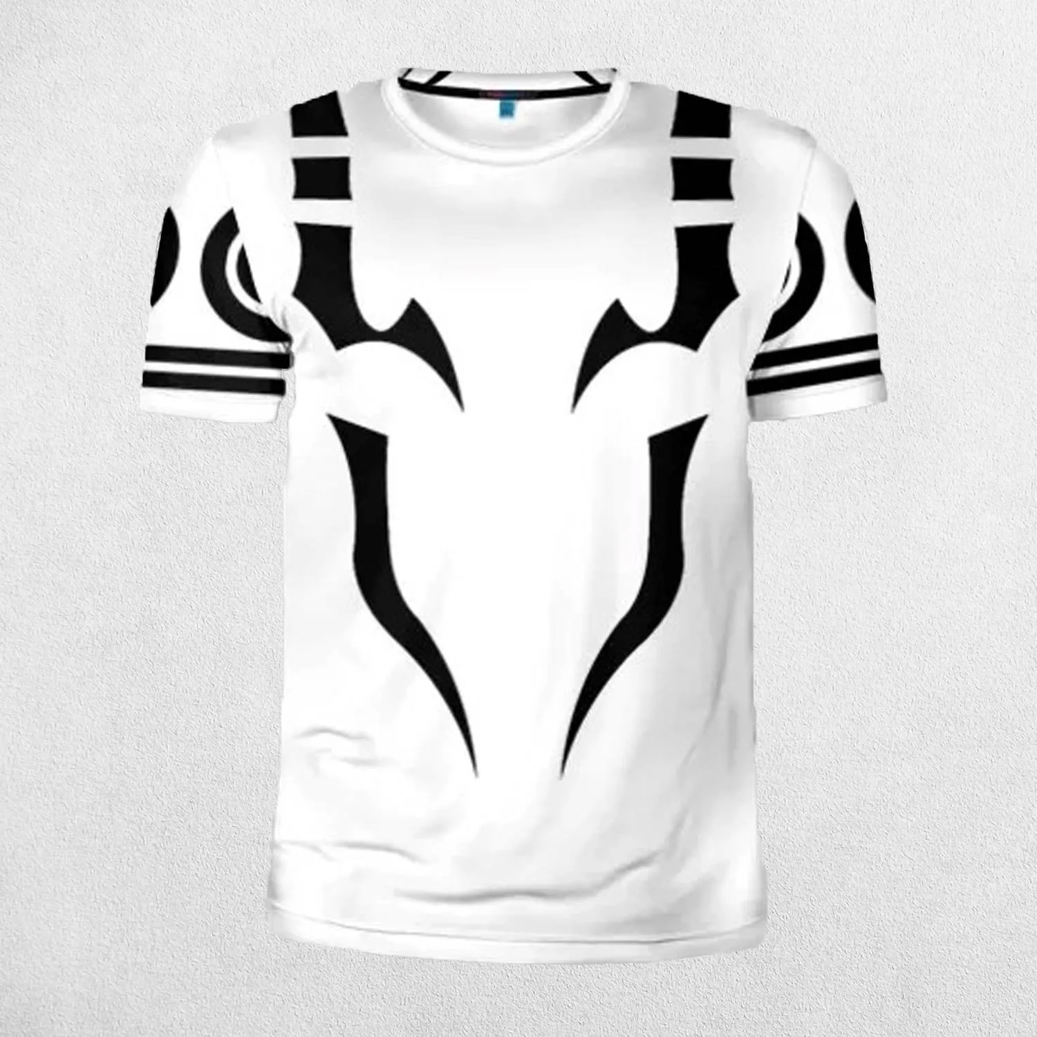 Jujutsu Kaisen 3D Print Men's Long Sleeve Compression Shirt for Workouts