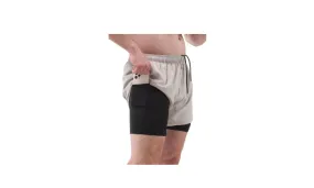 Men Sports Shorts with Liner - 2-in-1