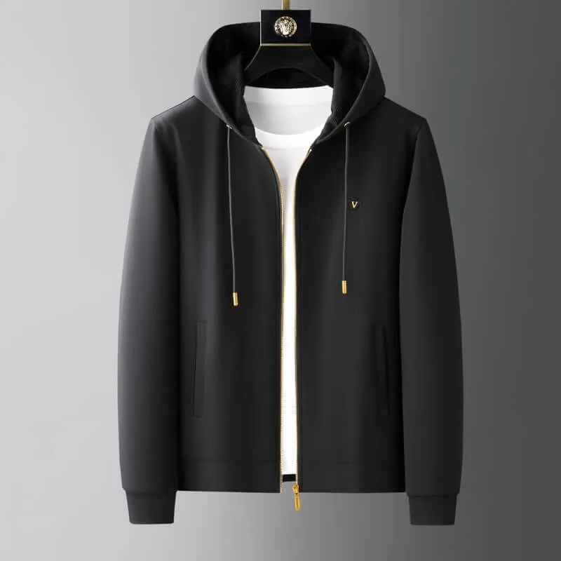 Men's Hooded Sports Jacket & Sweatpants Set