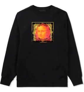 Mona Lisa Painting Art Boys Kids Crewneck Sweatshirt