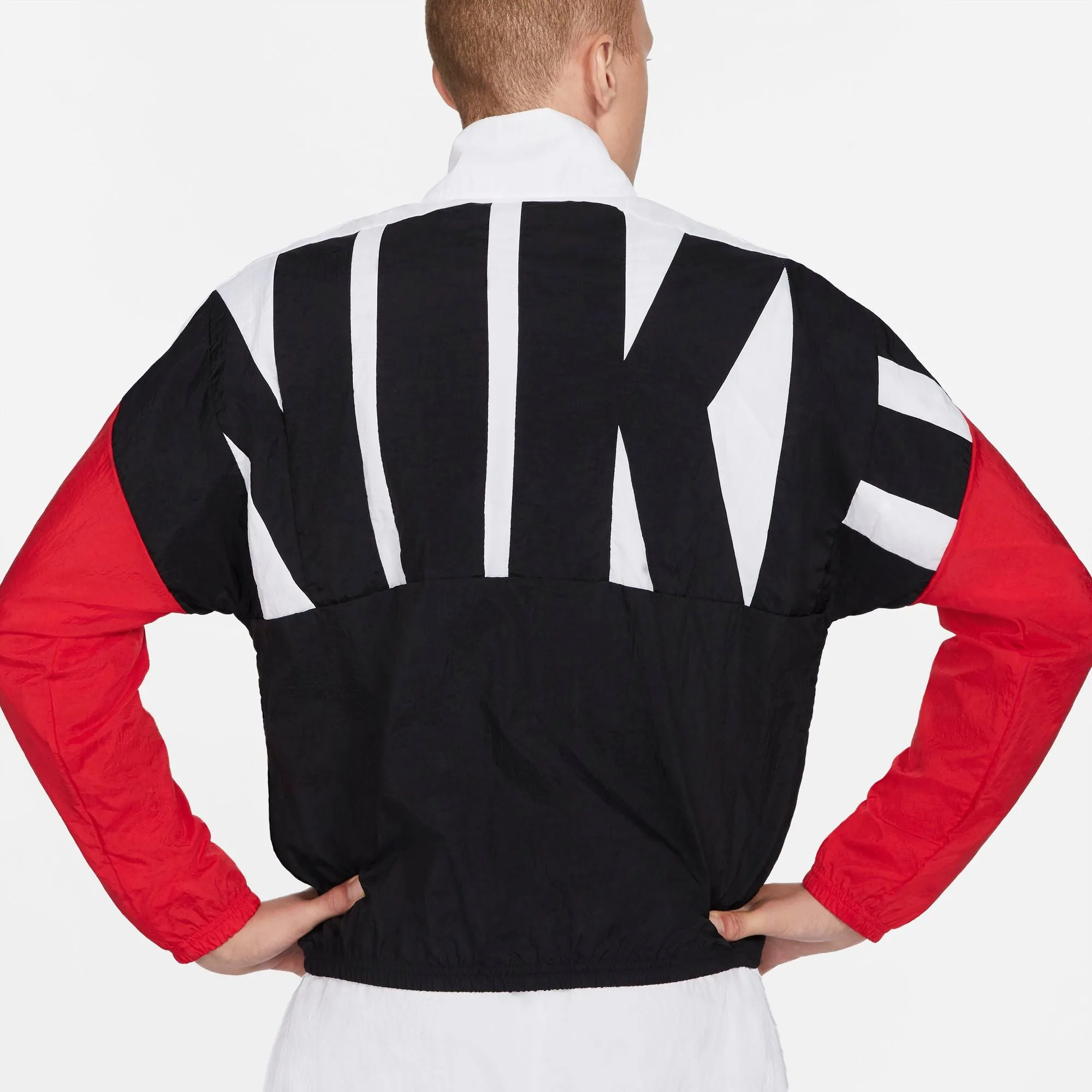 Nike Basketball Jacket - White/Black/University Red