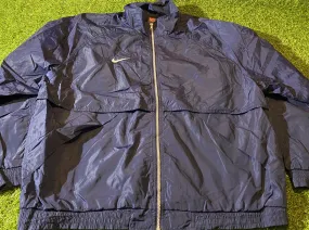 Nike Sports Vintage Big XL Extra Large Mans Breathable Lined Lighter Zip Up Jacket / Coat