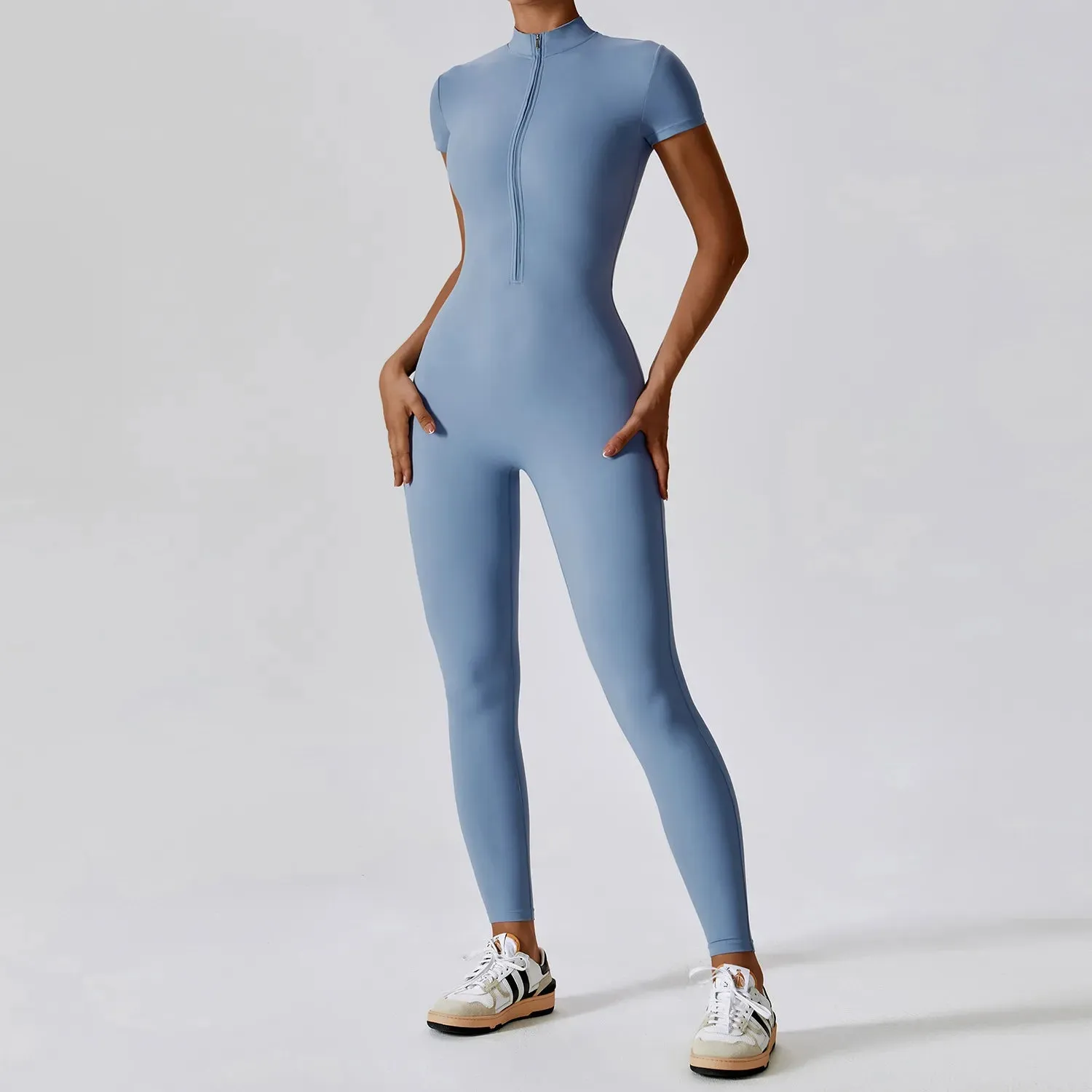 One-Piece Women's Fitness Bodysuit