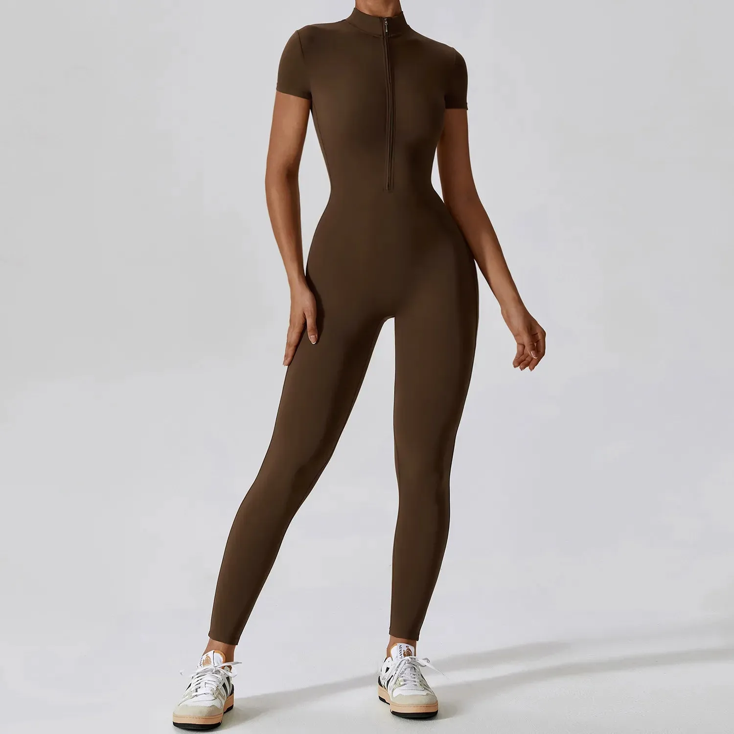 One-Piece Women's Fitness Bodysuit