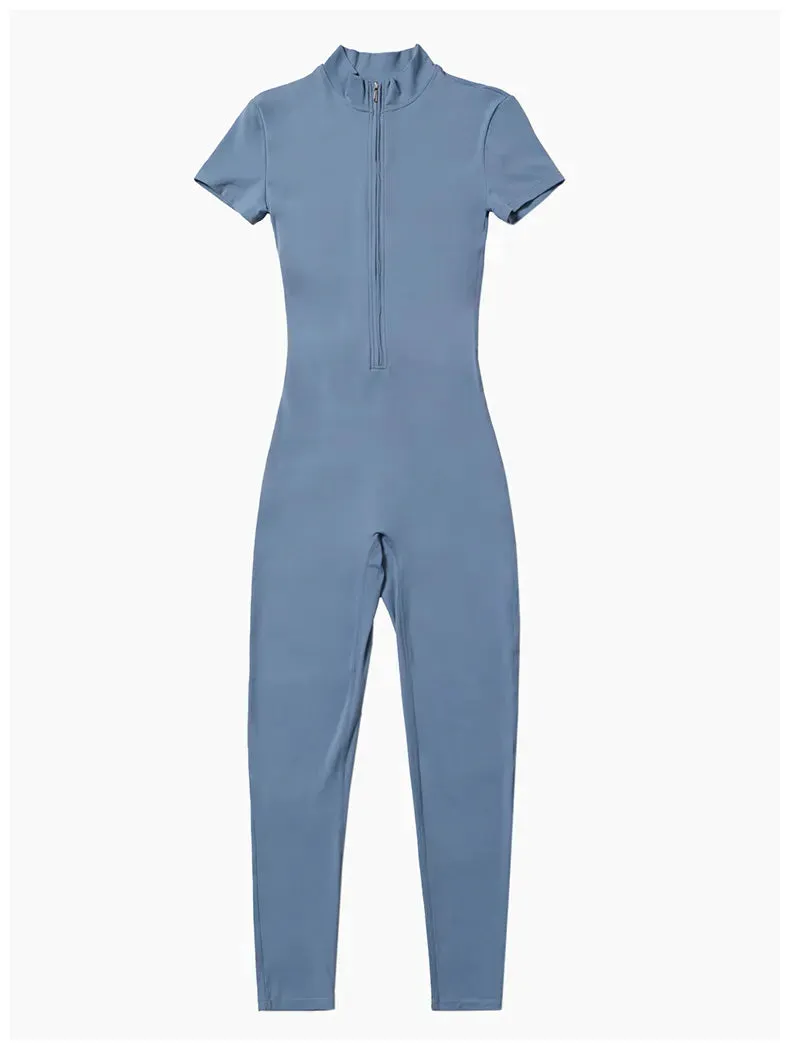 One-Piece Women's Fitness Bodysuit
