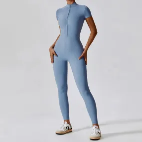One-Piece Women's Fitness Bodysuit