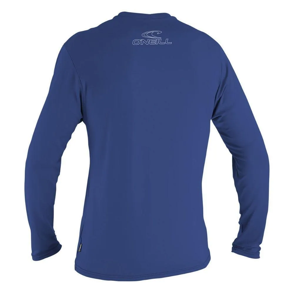 O'Neill Youth Basic UV Skins L/S Kids Rash Tee in Pacific