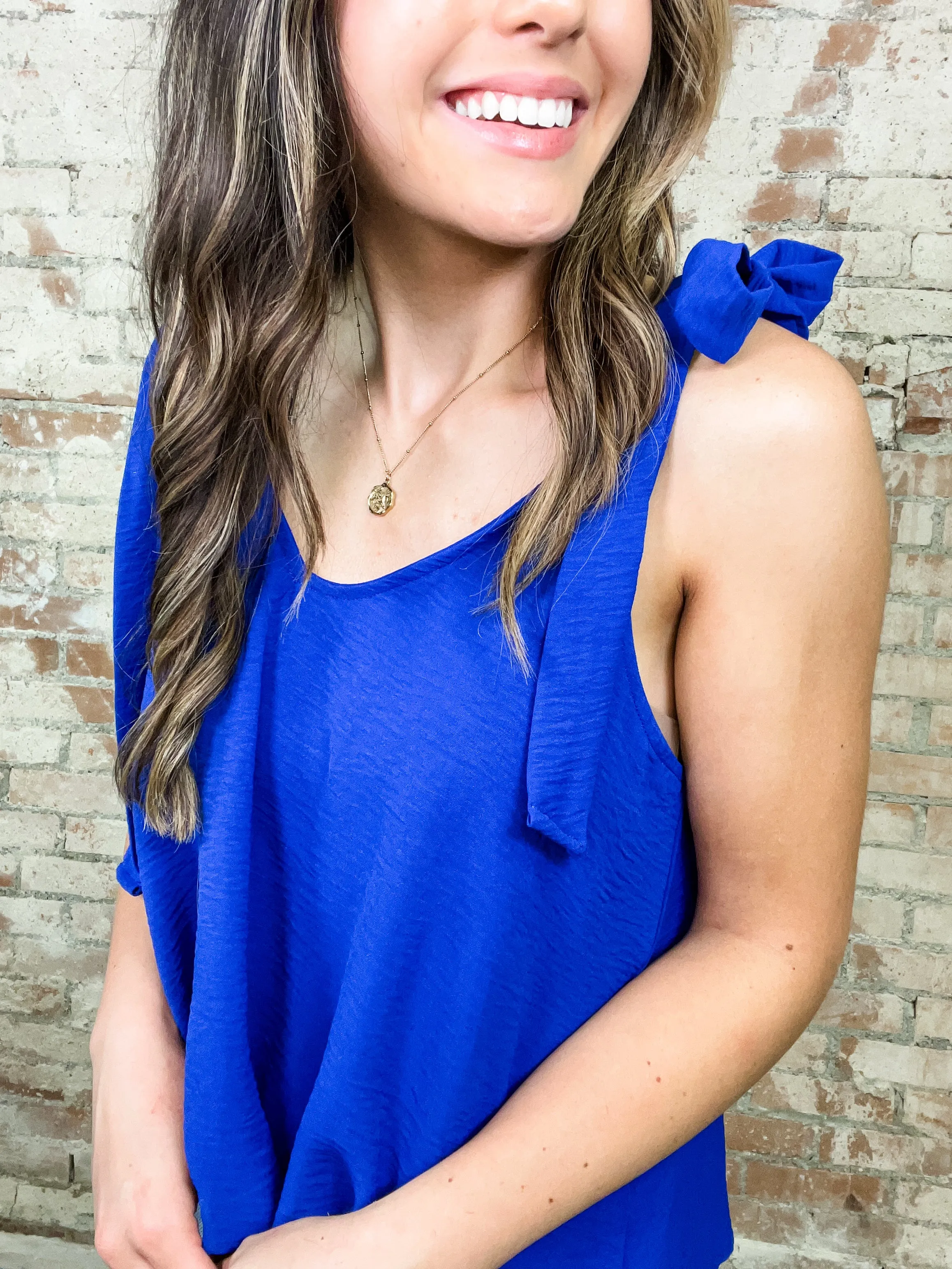 Poppi Tie Tank Top - FINAL SALE