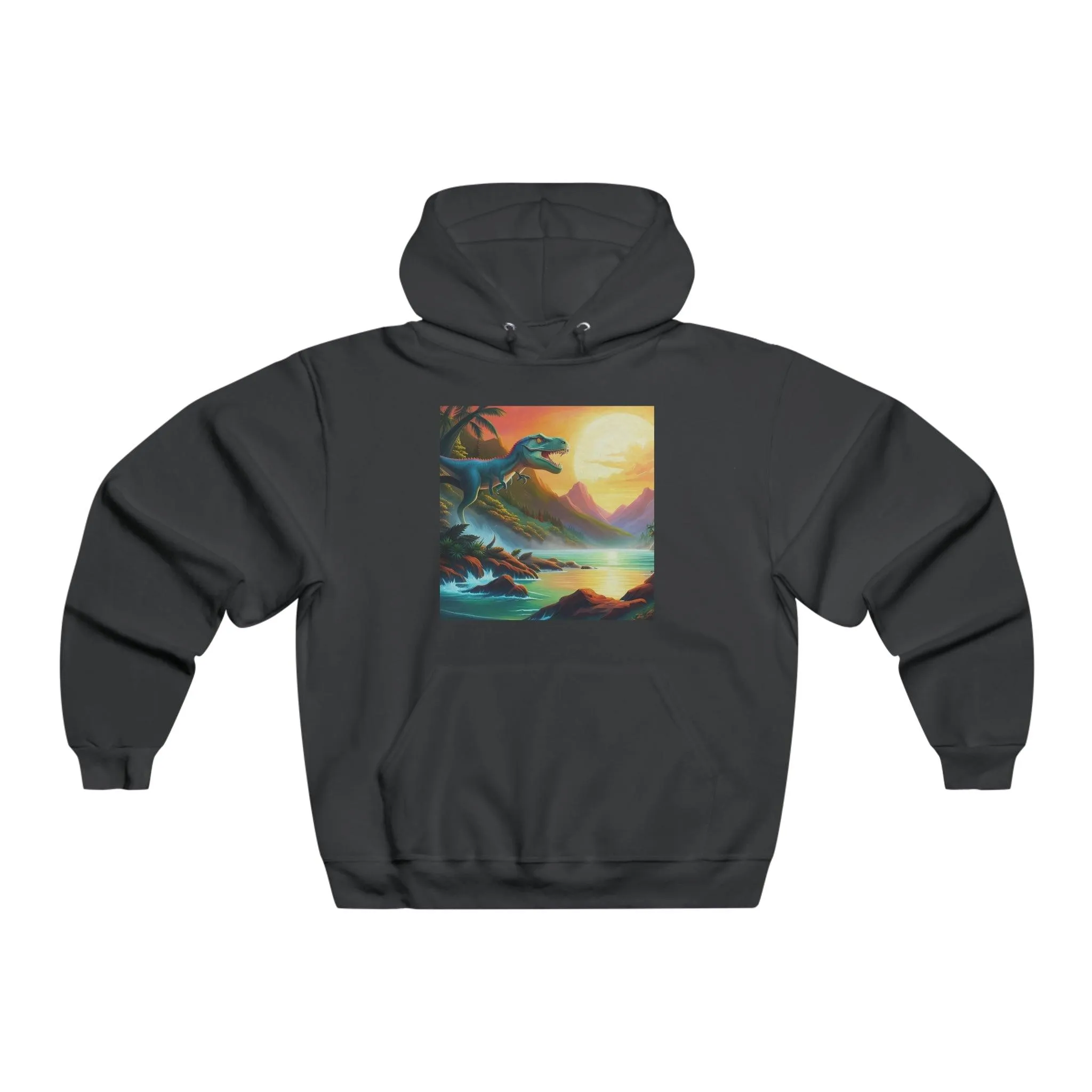 Prehistory Scene Men's NUBLEND® Hooded Sweatshirt