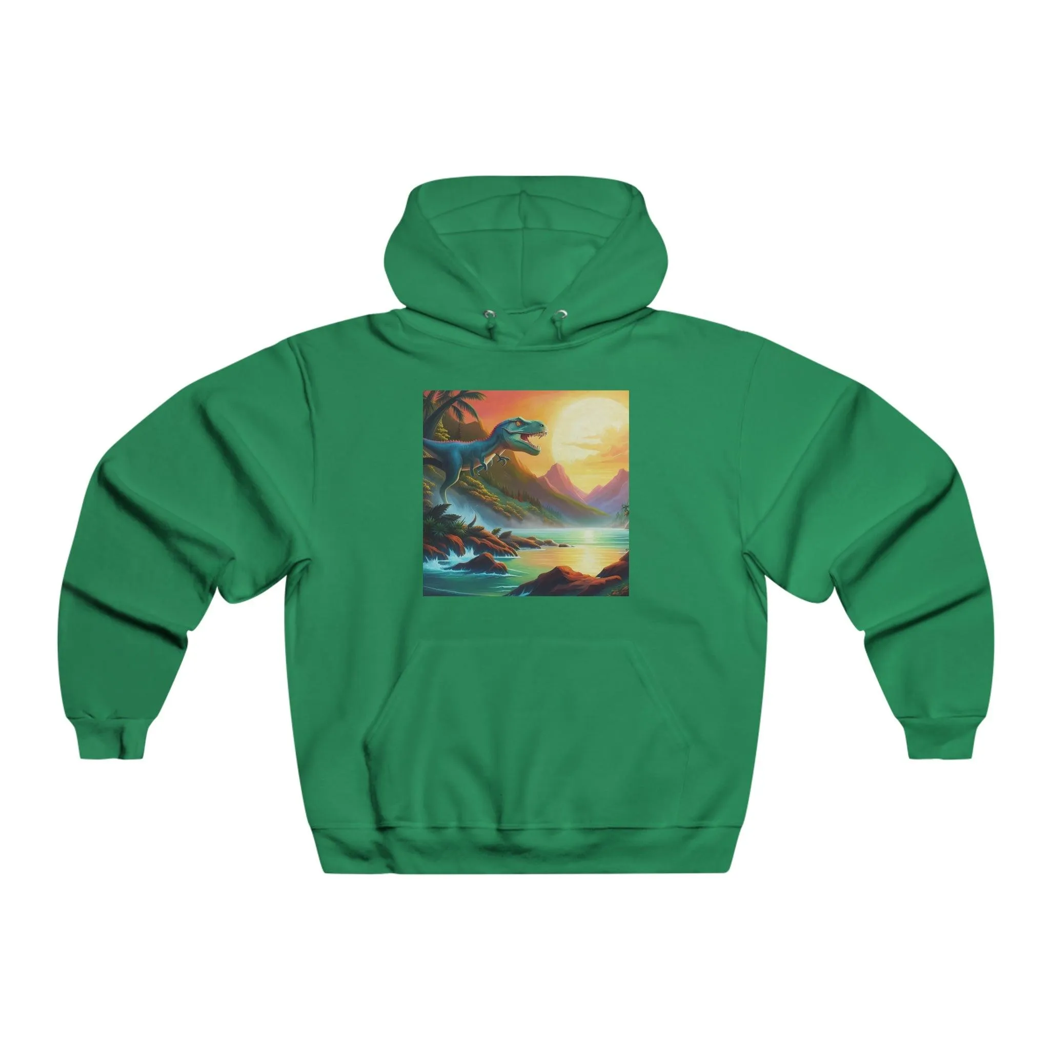 Prehistory Scene Men's NUBLEND® Hooded Sweatshirt