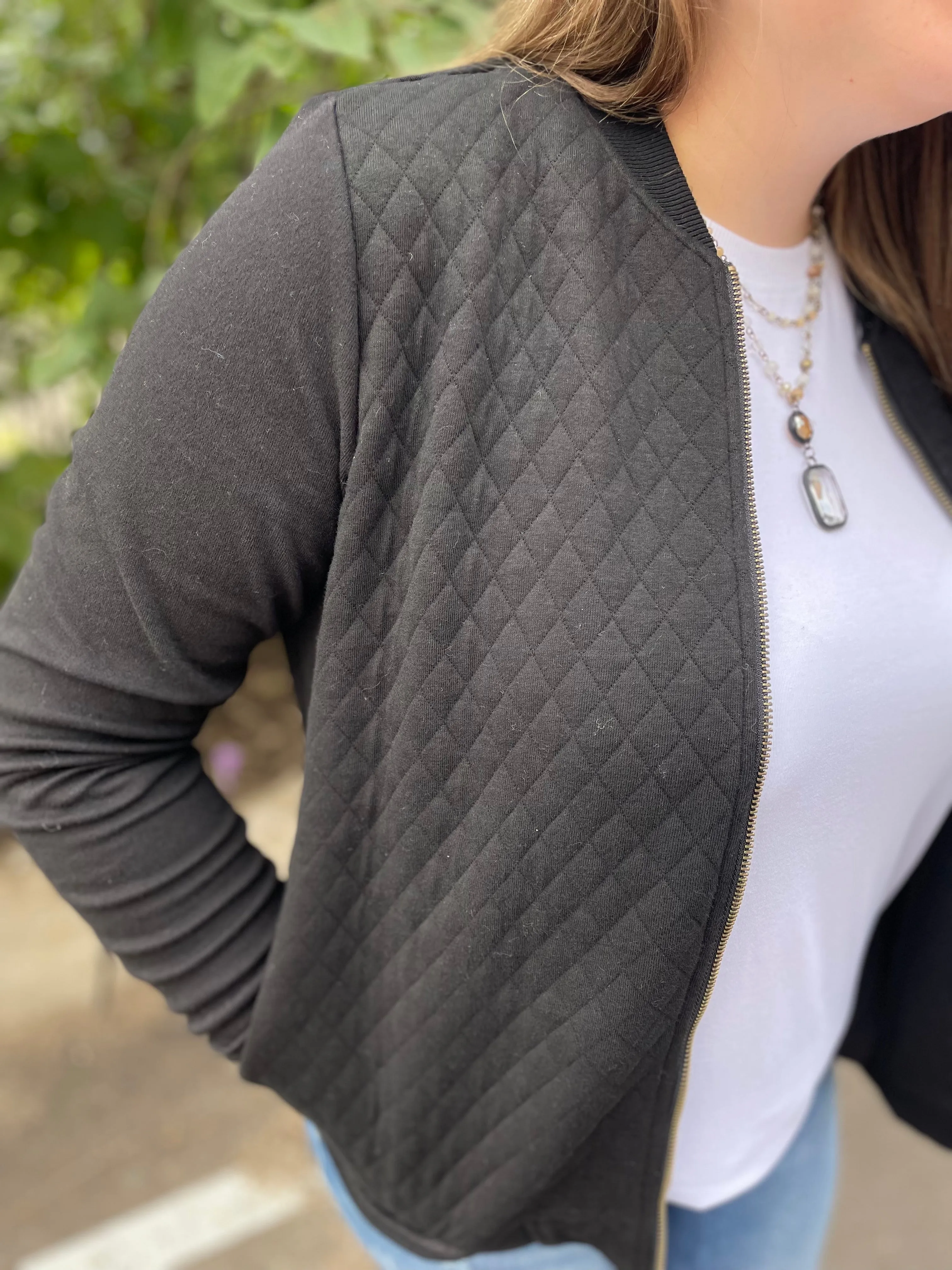 Quilted Bomber Jack