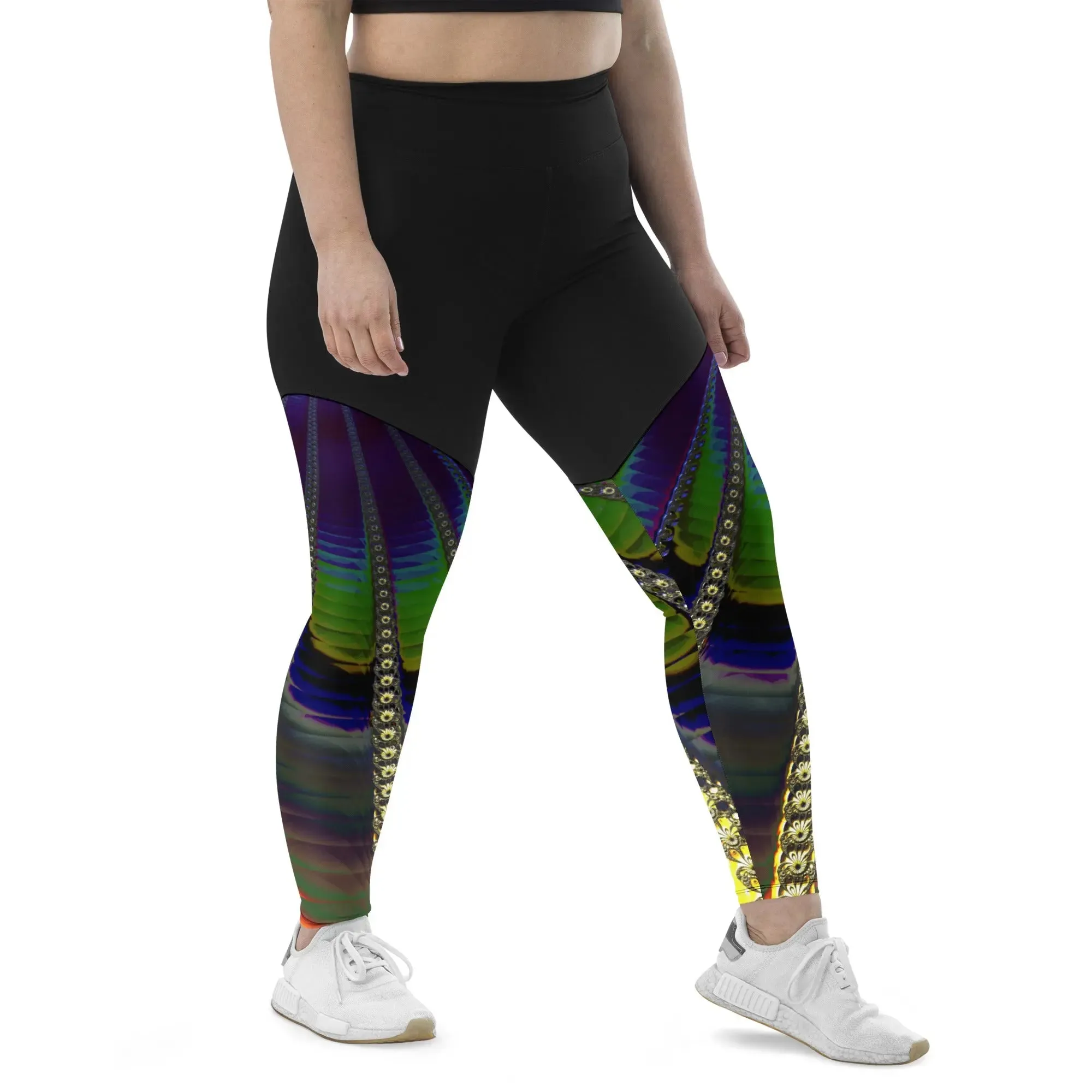 "Heat Wave" Collection - Sports Leggings