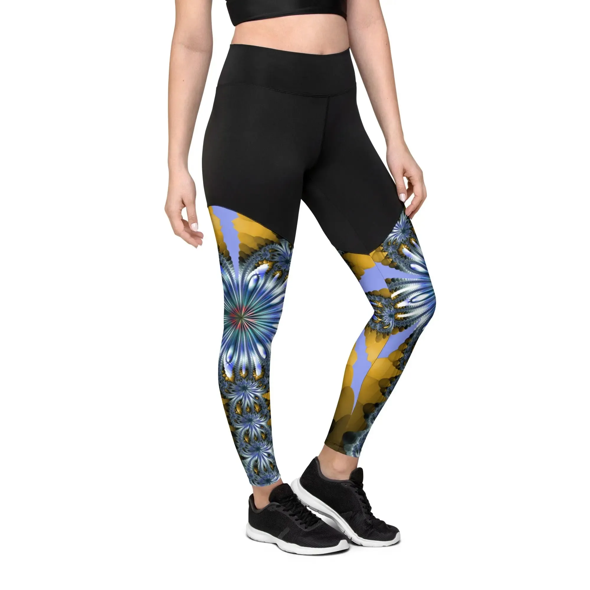 "Mystical Expansion" Collection - Sports Leggings