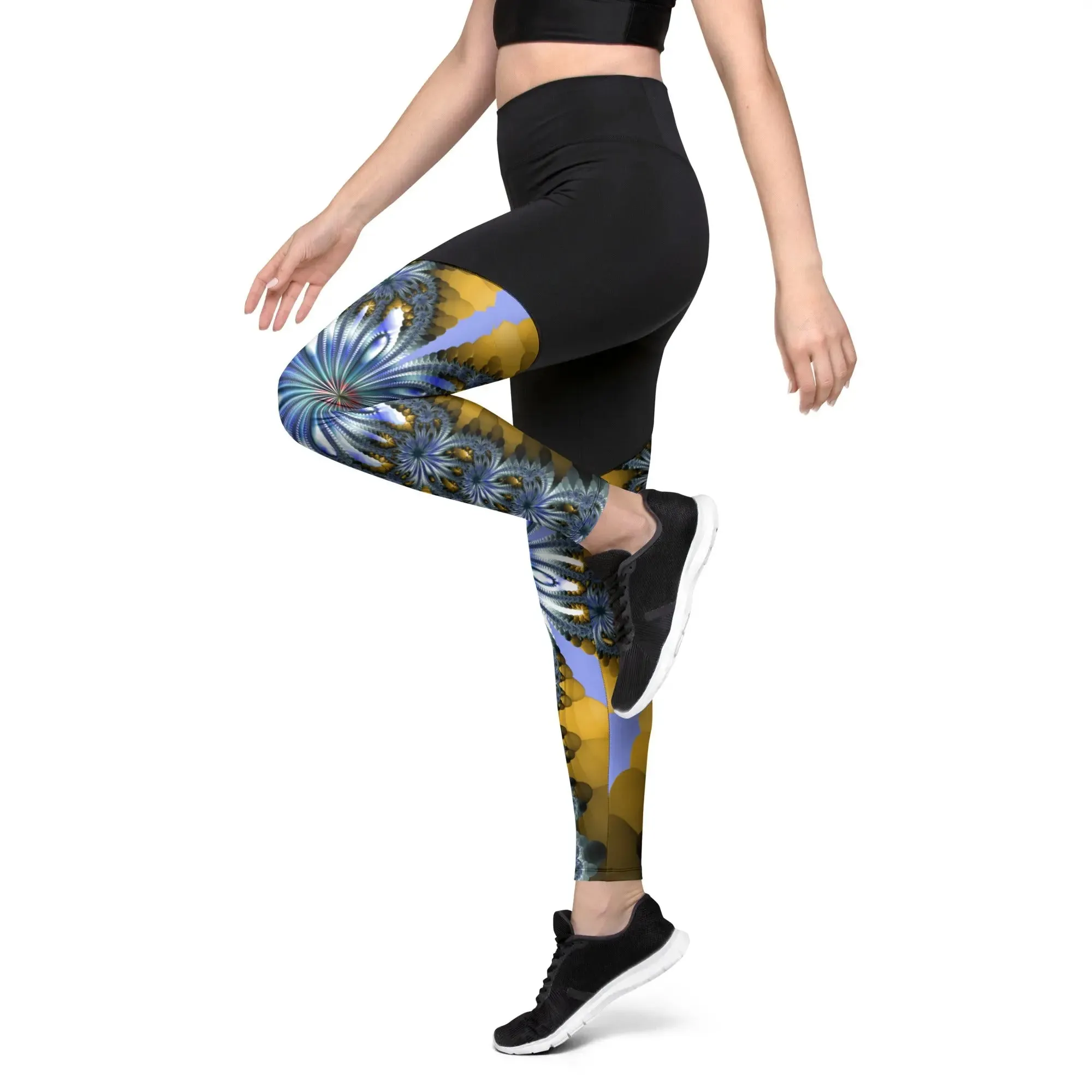 "Mystical Expansion" Collection - Sports Leggings