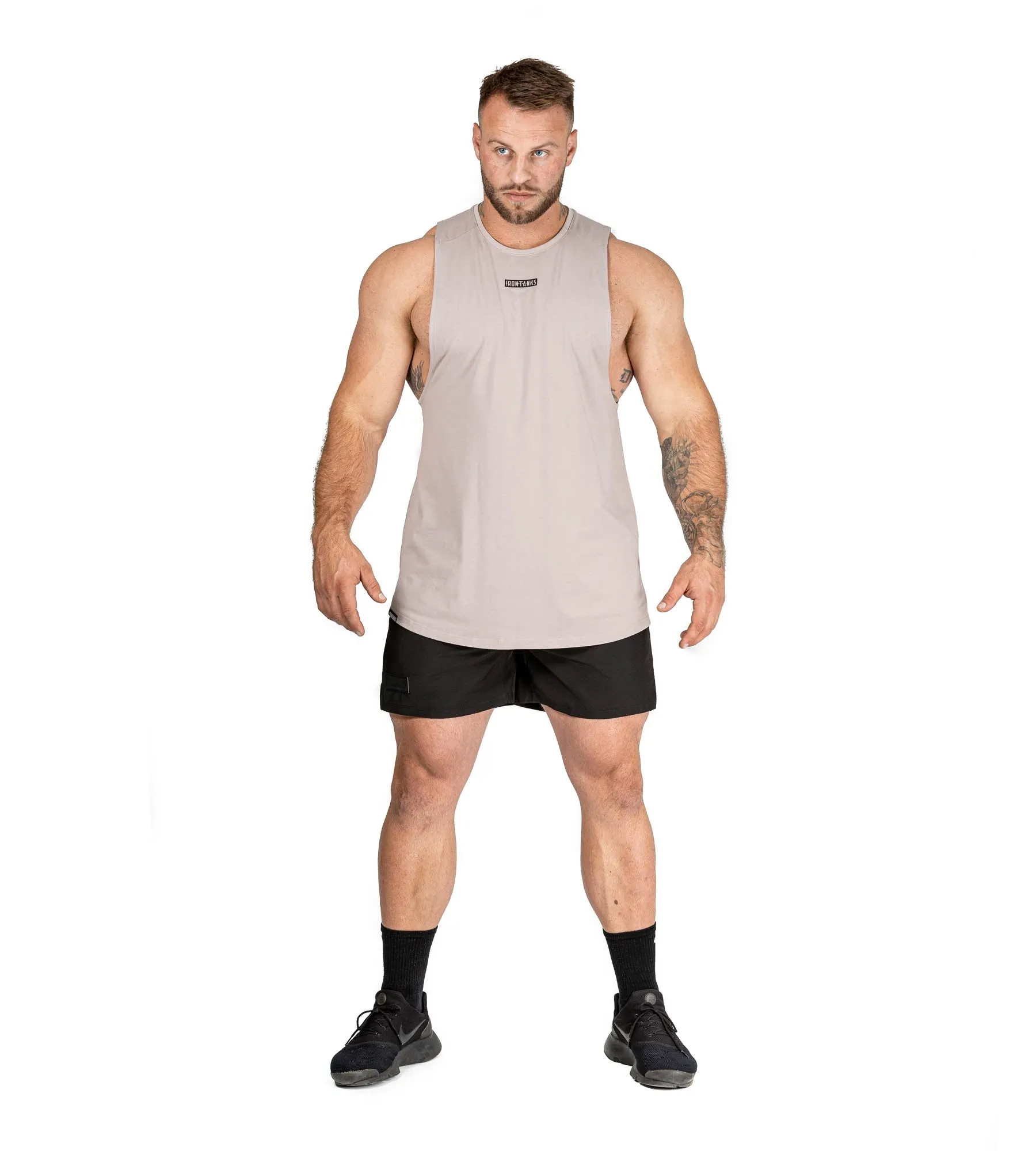 Raider Muscle Tank - Bone