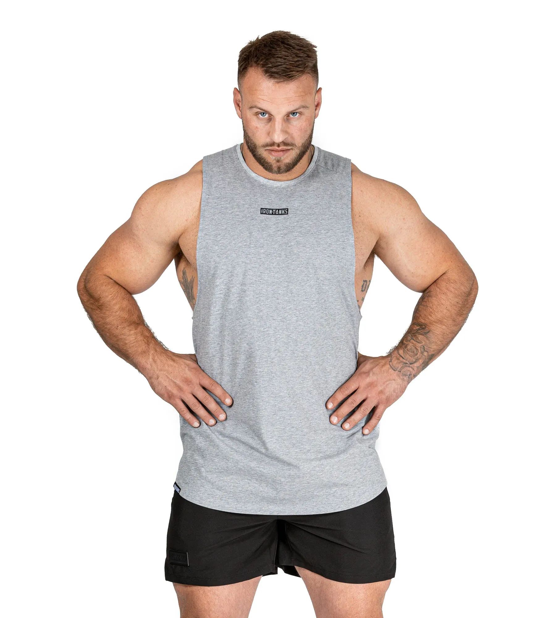Raider Muscle Tank - Marle Grey