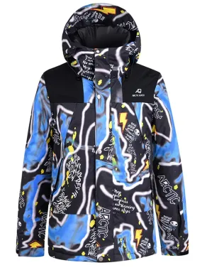 Riuiyele Men Skiing Snowboarding Insulated Snow Jacket
