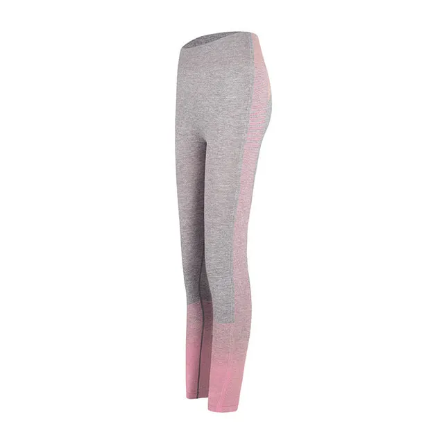 Seamless Rib Yoga Set Sport Outfits Suit