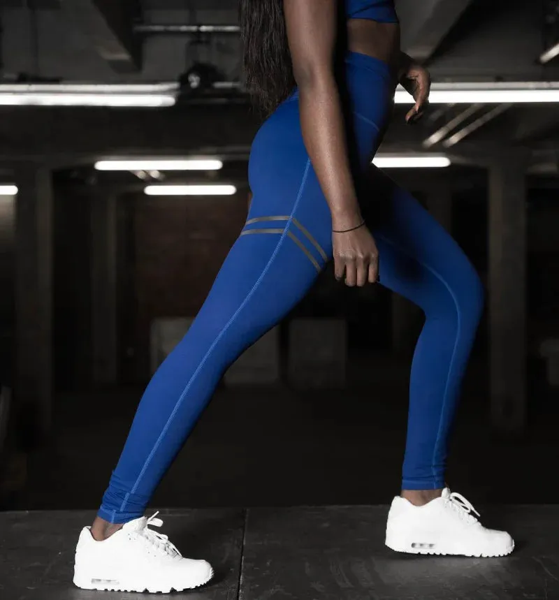 Seamless Yoga Leggings for Women - Athletic Fitness Tights | High-Waist Gym Pants for Workout & Sports