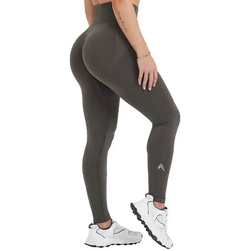 SHP ONER ACTIVE Red Effortless Seamless Tight Gym Leggings