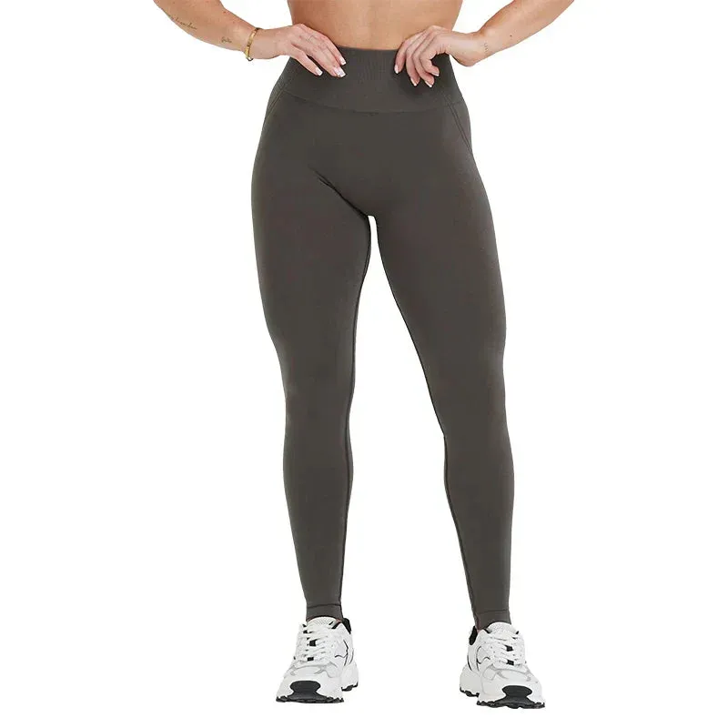 SHP ONER ACTIVE Red Effortless Seamless Tight Gym Leggings