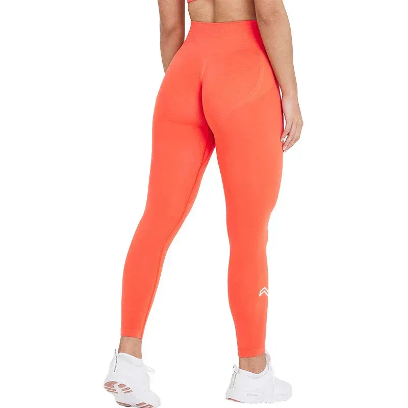SHP ONER ACTIVE Red Effortless Seamless Tight Gym Leggings