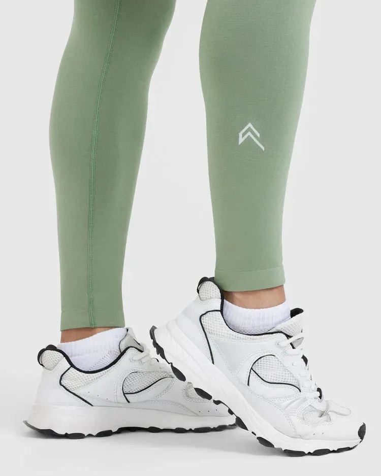 SHP ONER ACTIVE Red Effortless Seamless Tight Gym Leggings