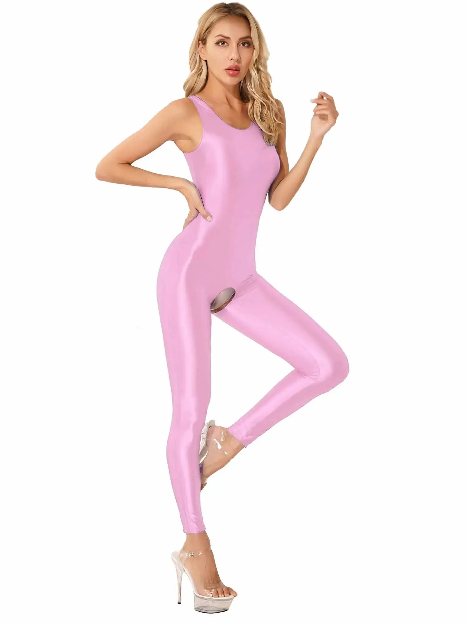 Sleek Open Crotch Jumpsuit
