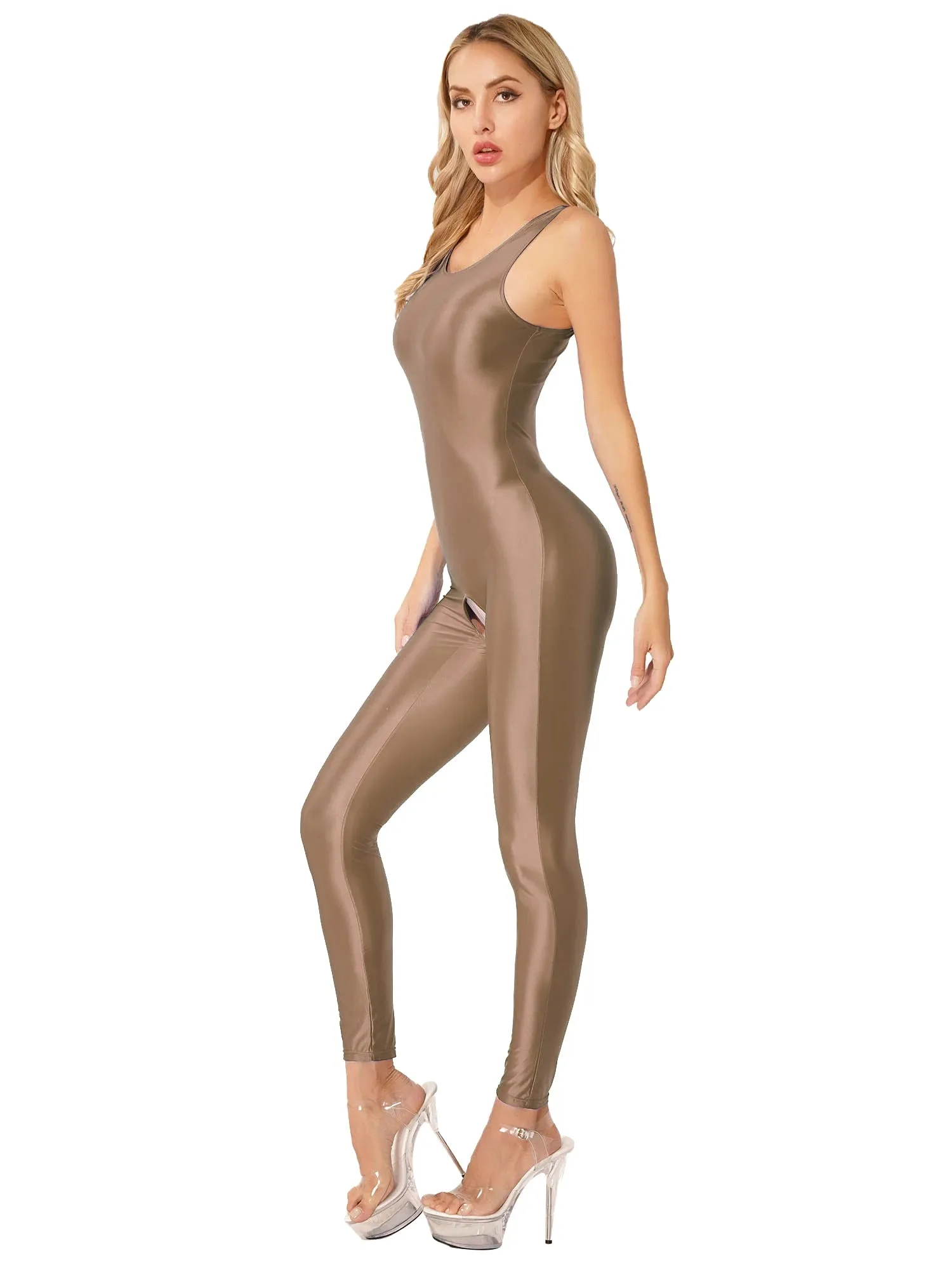Sleek Open Crotch Jumpsuit