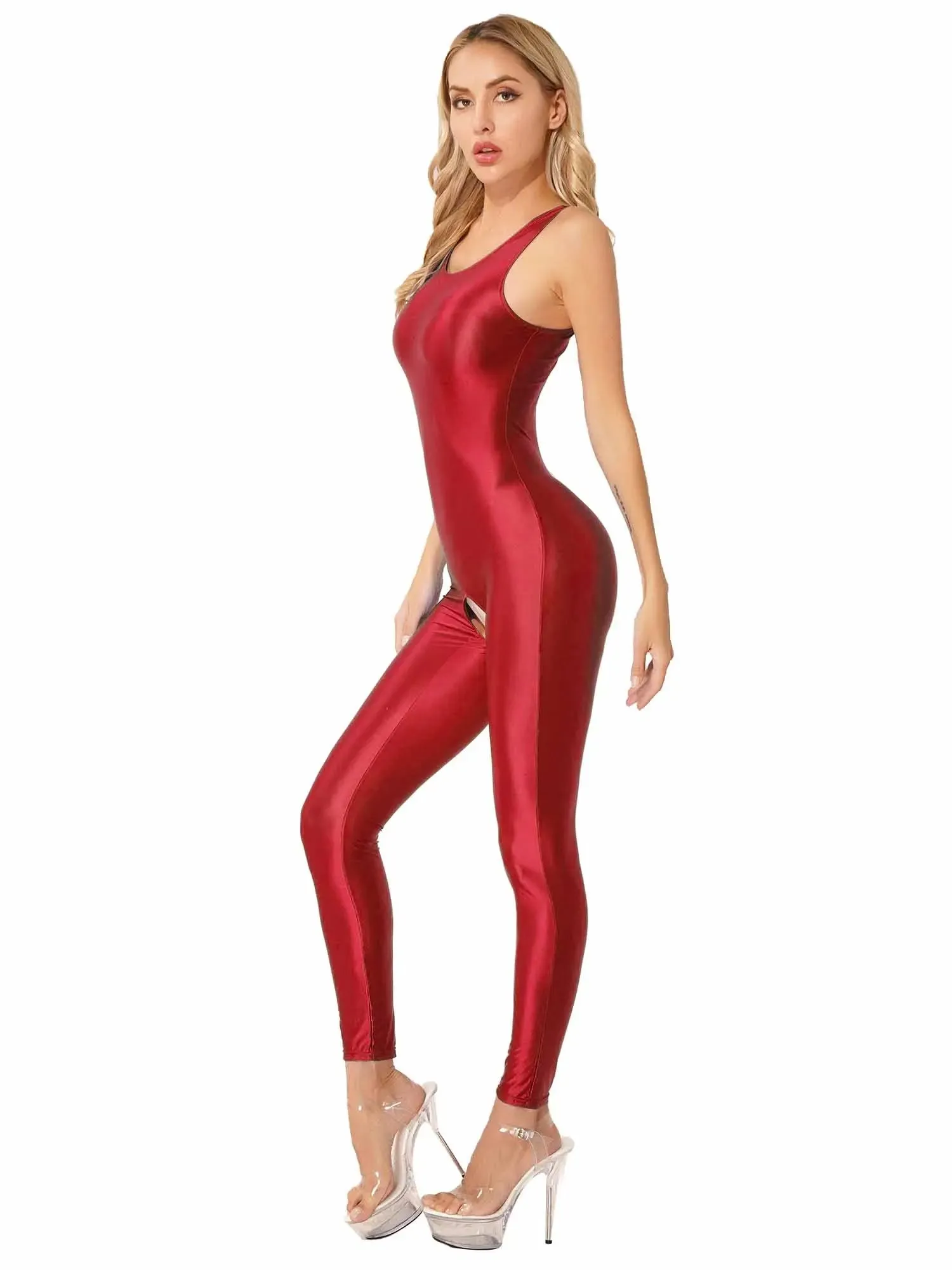 Sleek Open Crotch Jumpsuit