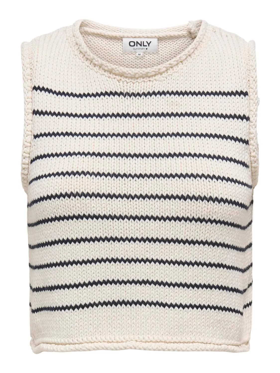 Striped Knitted Tank Top