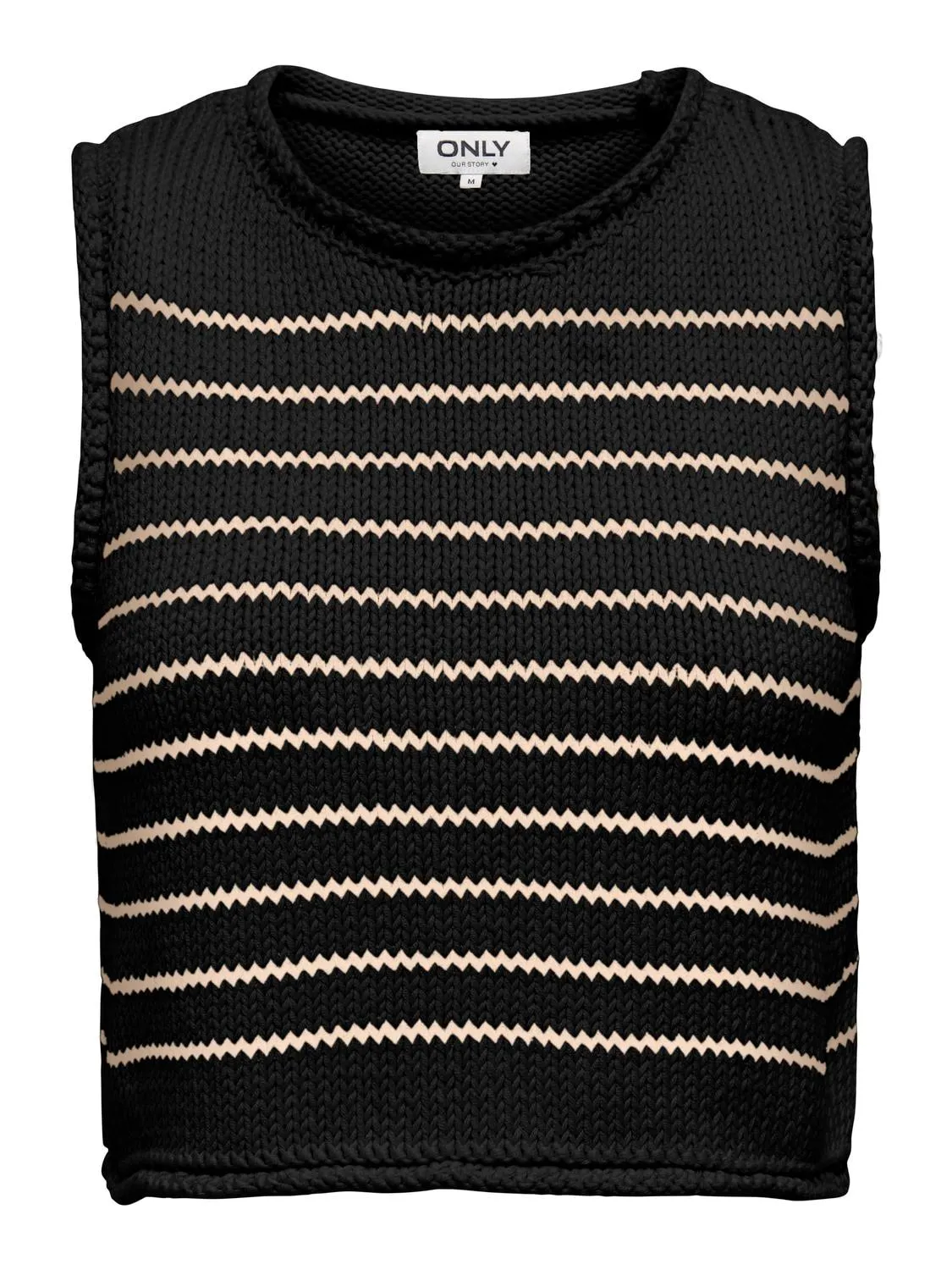 Striped Knitted Tank Top