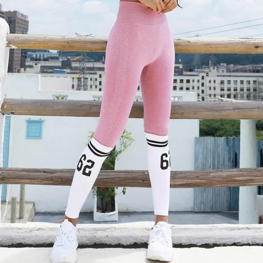 Tania Striped Fitness Leggings