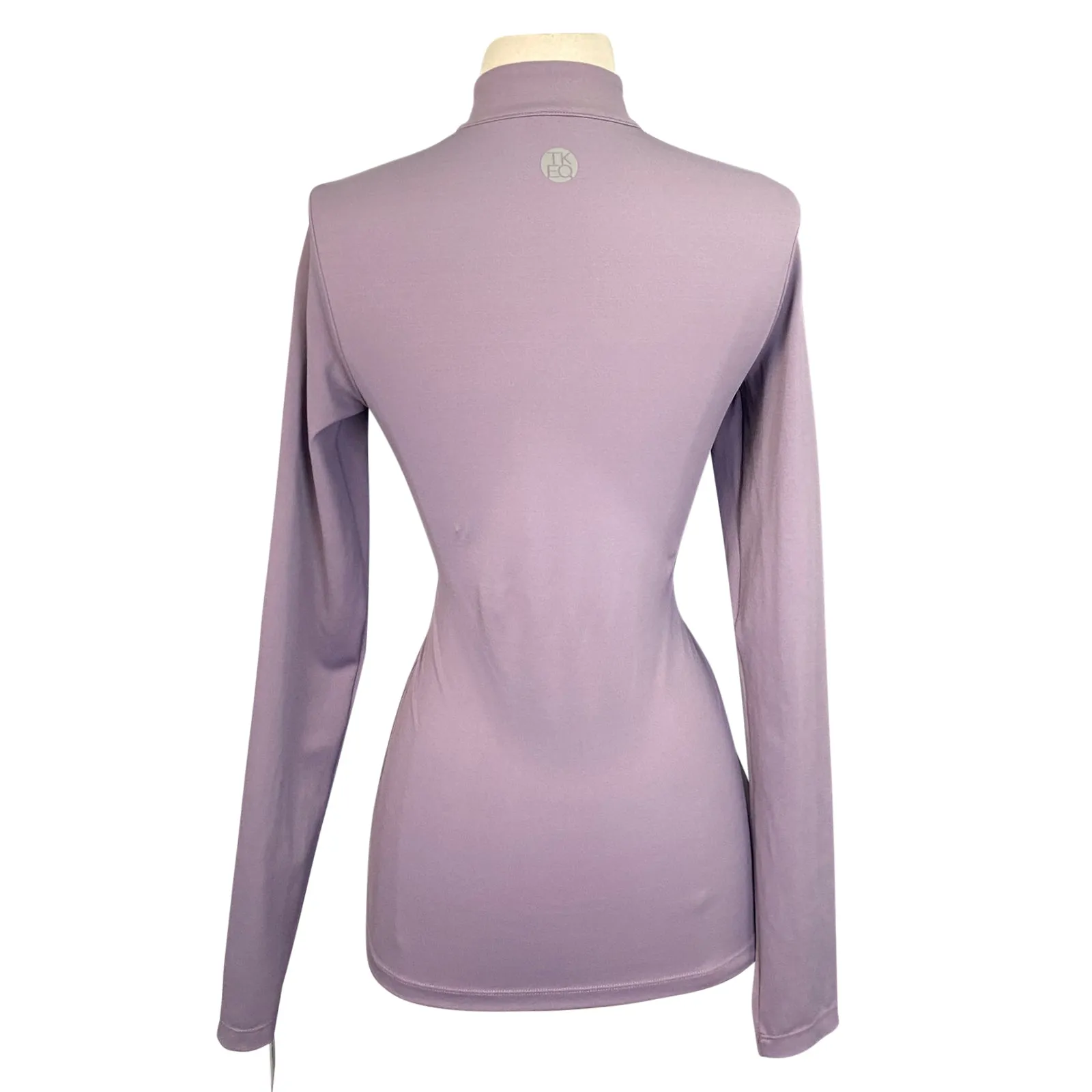 TKEQ 'Quinn' Competition Long Sleeve Shirt in Purple Sage - Women's XS