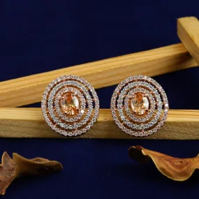 Tops/Studs Zircon/AD Earring 8915-100
