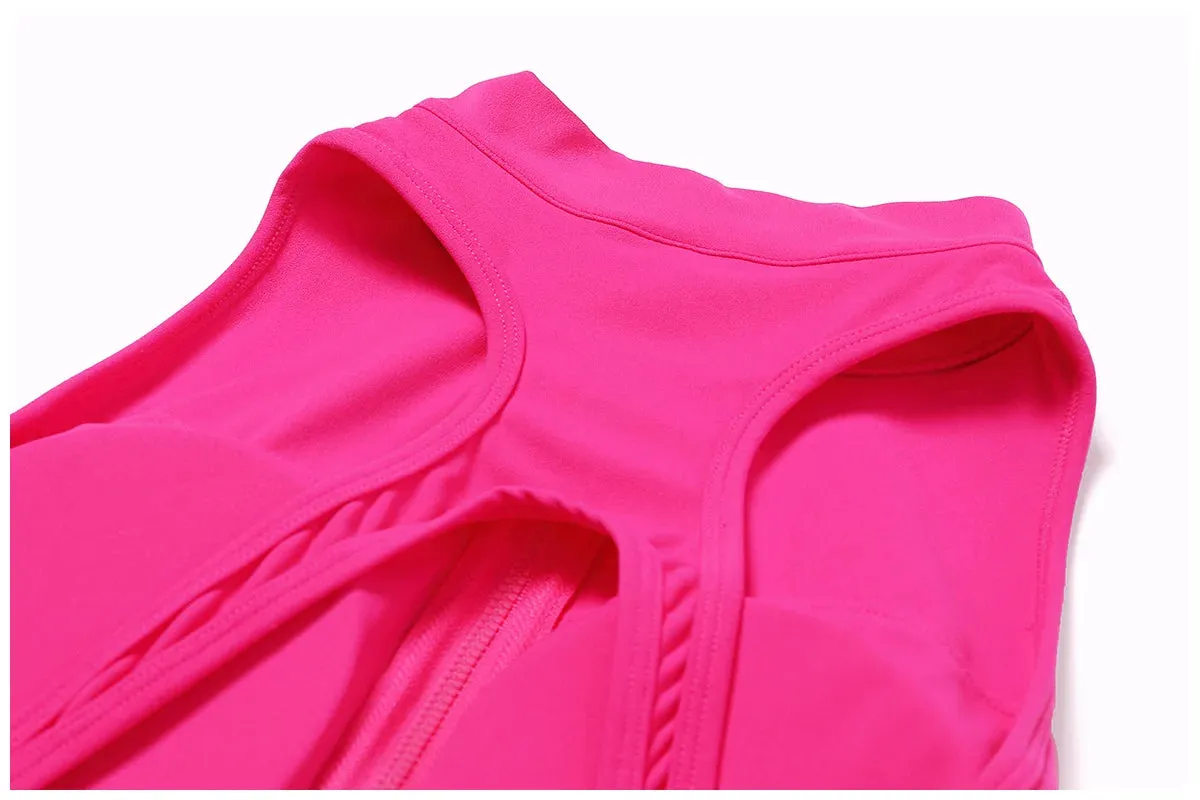 V-Back Scrunch Sport Romper