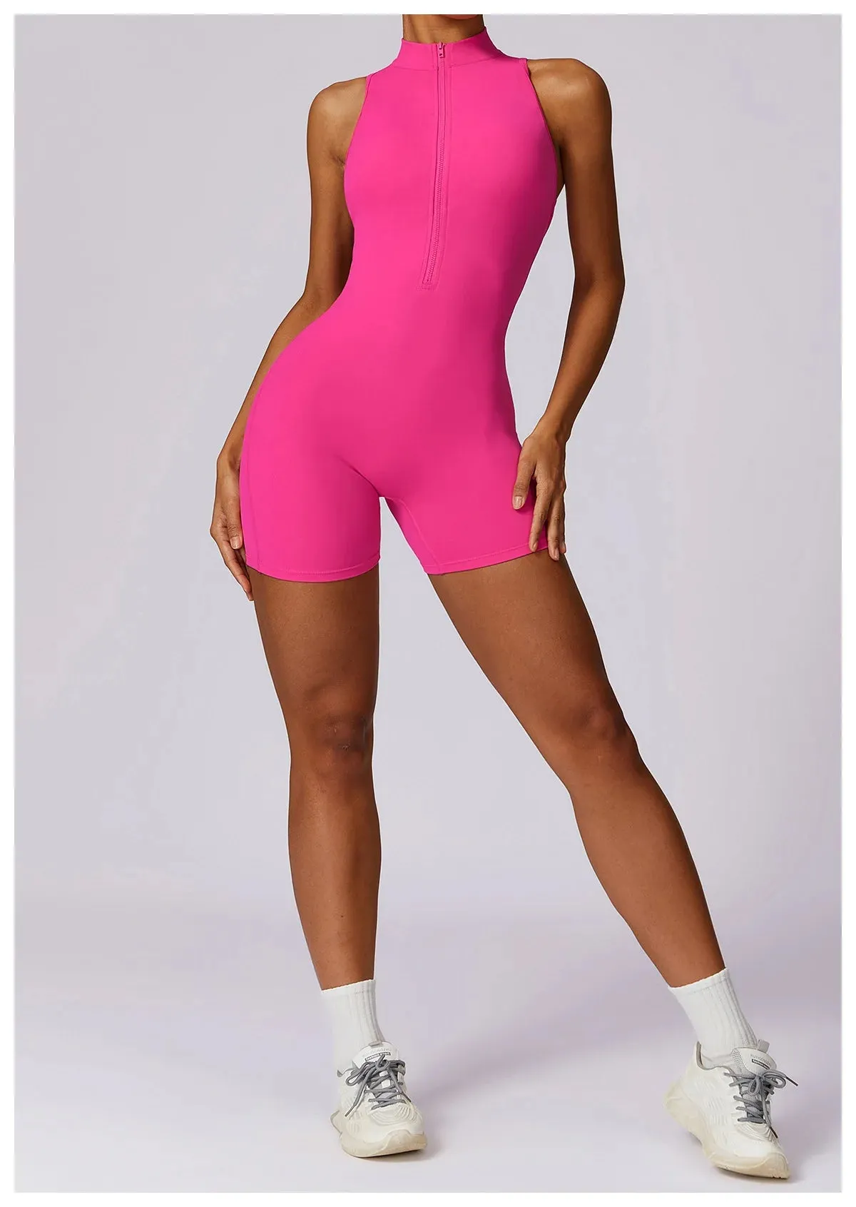 V-Back Scrunch Sport Romper